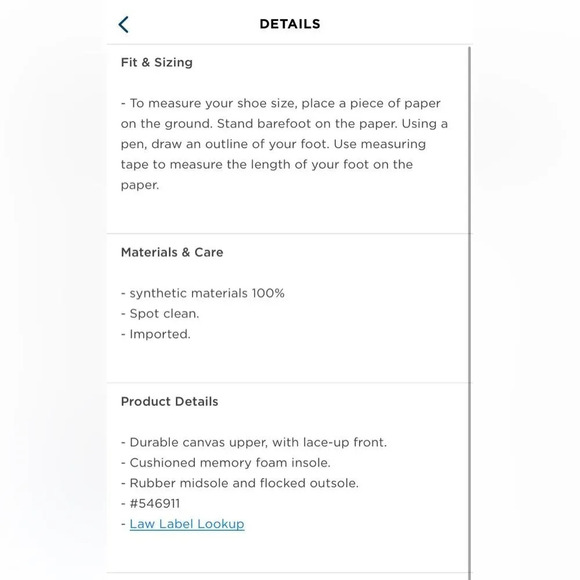 OLD NAVY Canvas Lace Up Sneakers in Calla Lilly White - Picture 8 of 8